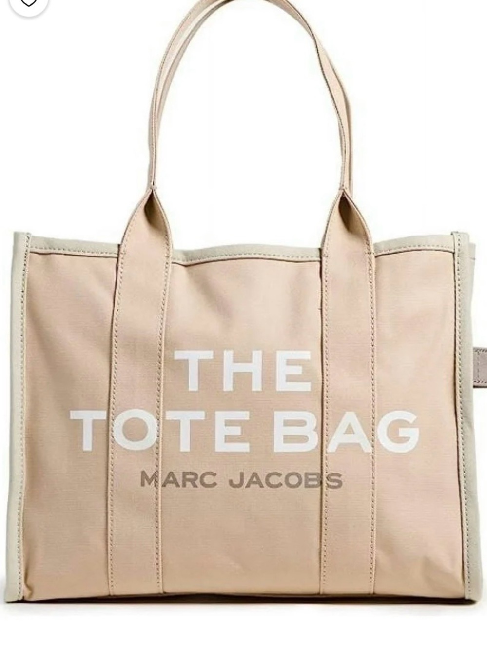 Marc Jacobs The Tote Bag Color-block Large Tote Bag - Beige Multi